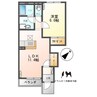 サンライズ 1LDKの間取り