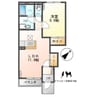 サンライズ 1LDKの間取り