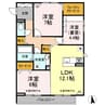 ブランキューブ 3LDKの間取り