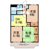 ユーミーJUKOH 3DKの間取り