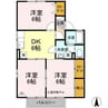 コーポ・リッチモンド A 3DKの間取り