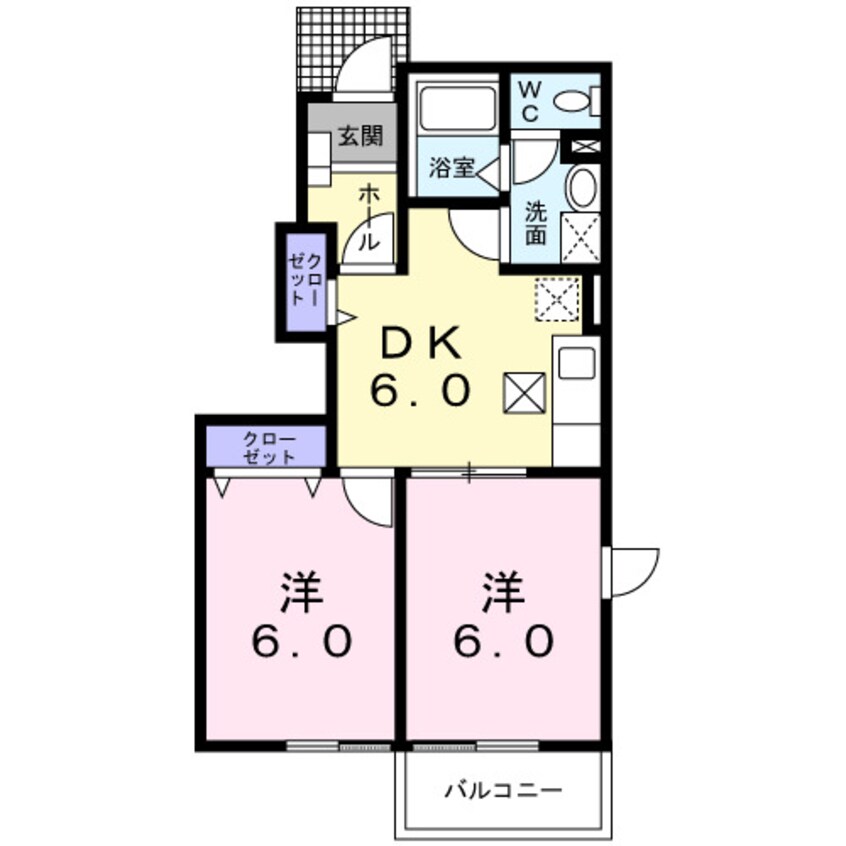 間取図 プレーリーメゾン