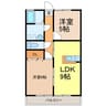 ベル・コーポレーション 2LDKの間取り