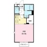 フレシール城南A 1Kの間取り