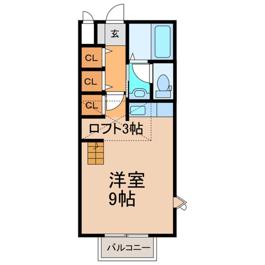 間取図 フラッツア小山