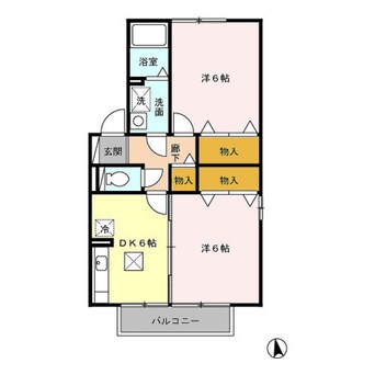 間取図 ルーミナス Ａ