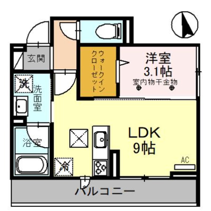 間取図 Daphne