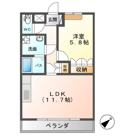 間取り図 ルミナスハイム