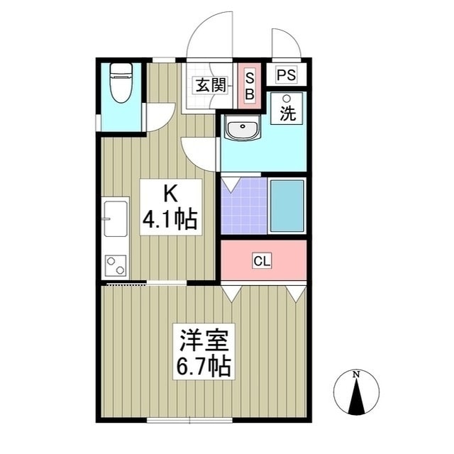 間取り図 プログレス城南