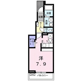 間取図 コスモス城東Ⅱ