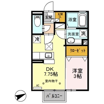 間取図 グランデ・フォレスタ Ａ