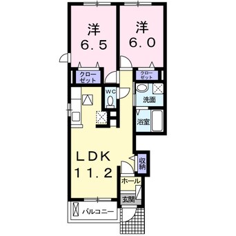 間取図 サン・クレメント　Ⅱ