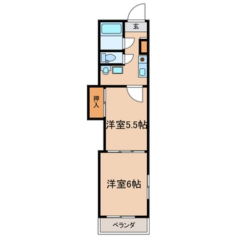 間取図 レジデンスカープ小山