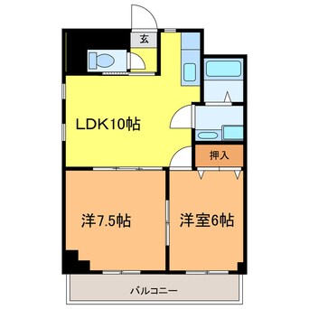 間取図 城南ウイング　パートⅡ