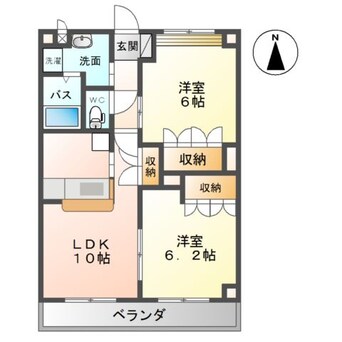 間取図 ベルステージ