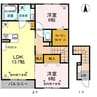 ＹＡＨＡＴＡ ＨＯＵＳＥ ＵＭＥ 2LDKの間取り