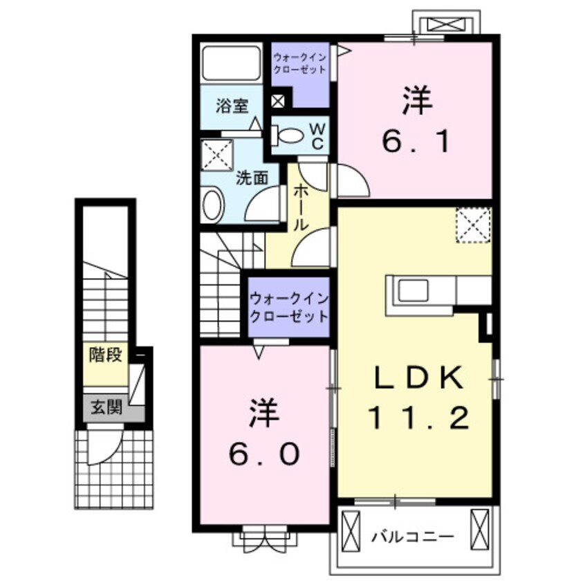 間取図 グリーンエバー