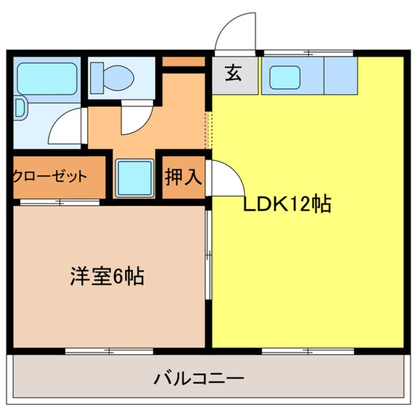 間取図 ラビットハウス小山