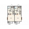 K・VILLAGE B棟 1Kの間取り