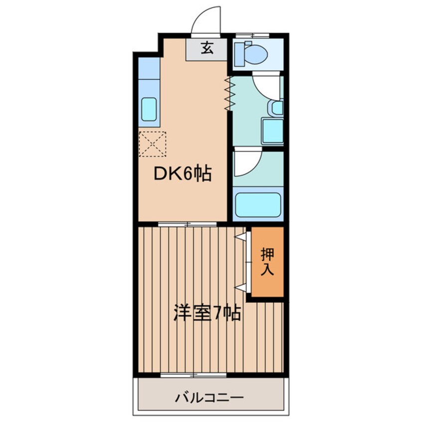 間取図 クレストタウン