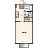 モンブラン 1Kの間取り