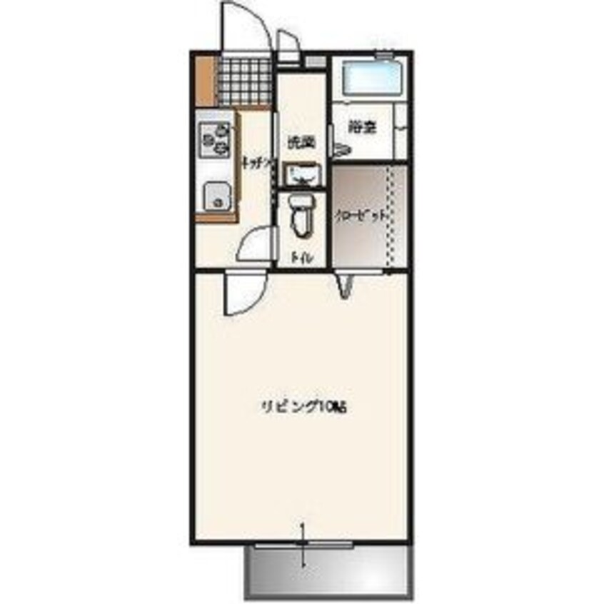 間取図 K・Village　F棟