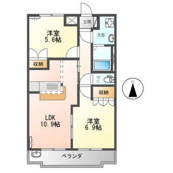 間取図 サンセットヒルズ