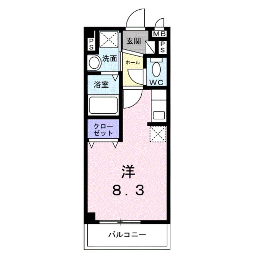 間取図 ソレアード