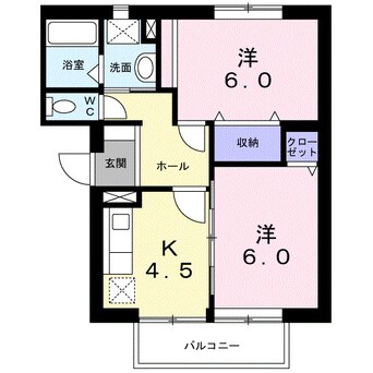 間取図 エクセル城東Ｂ