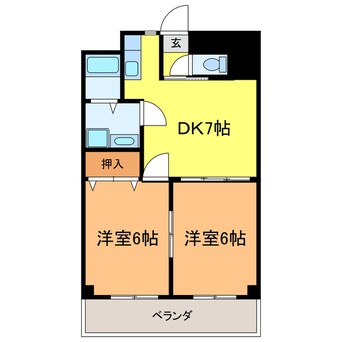 間取図 城南ウイング　パートⅡ