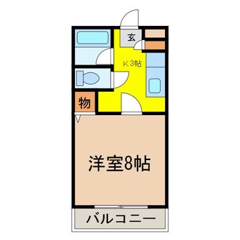 間取図 メリーランドマンション