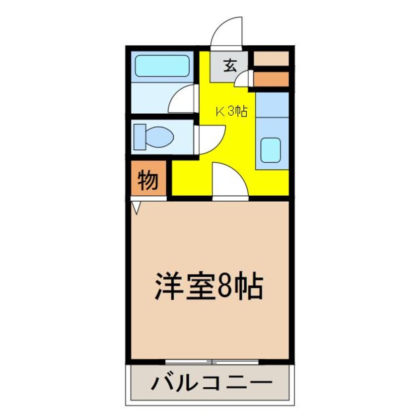 間取図 メリーランドマンション