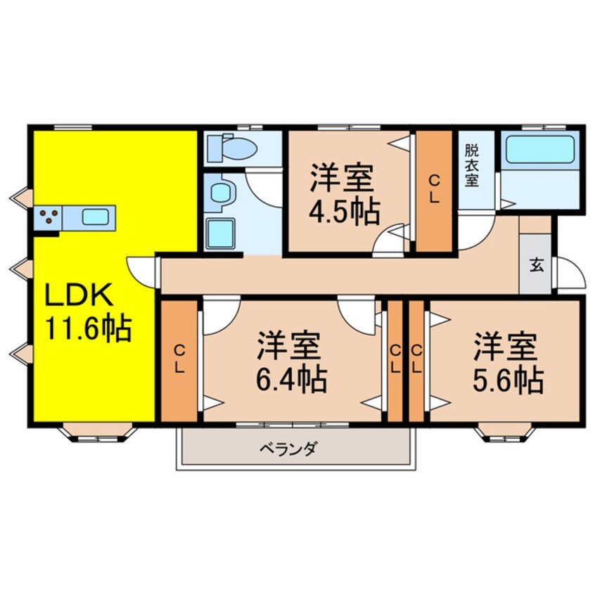 間取図 森下住宅