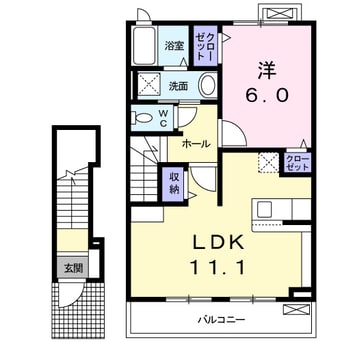 間取図 エスタシオンⅡ