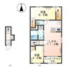 （仮）立木新築アパート 2LDKの間取り
