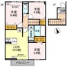 プティイル 3LDKの間取り