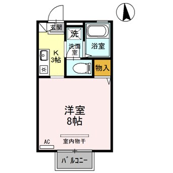 間取図 ロイヤルカームコート Ｂ