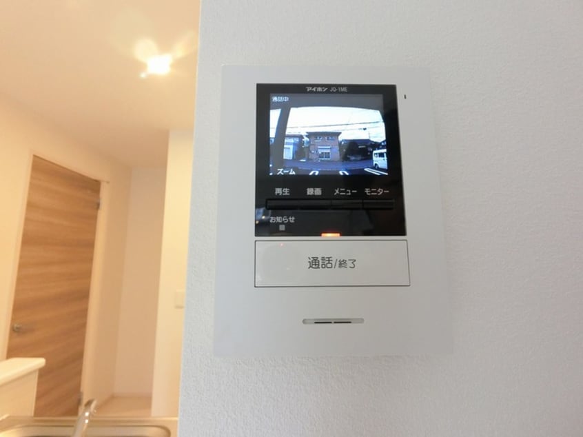 録画機能つきモニターフォン ルネッタ藤