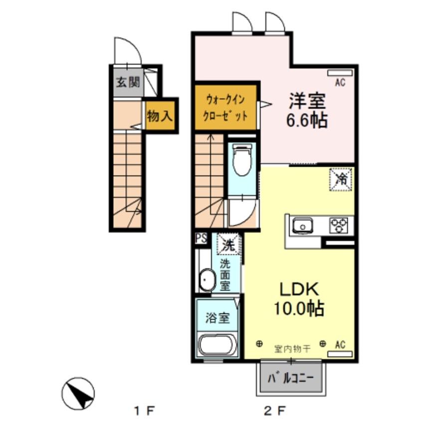 間取図 デンドライト・レジデンス