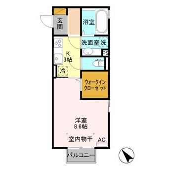 間取図 メゾン ド ショコラ