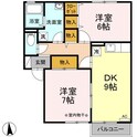 コーポ・ミズーリ Ａの間取図