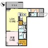 Ｄ-ＲＯＹＡＬ中央 ＥＡＳＴ 1LDKの間取り
