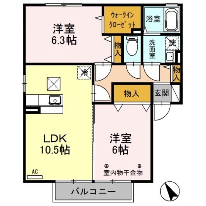 間取図 パストラル