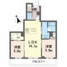 ザ　グランド　自治医大 2LDKの間取り