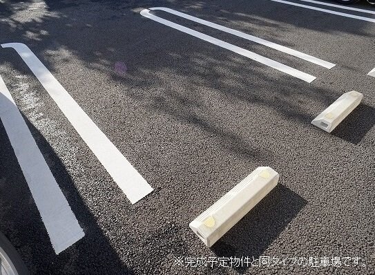駐車場に車を止められます シャトーハイツＪ