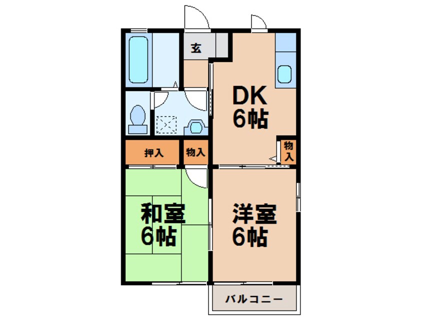 間取図 ビア・ノーヴァ