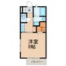 サンフローレハイツ 1Kの間取り