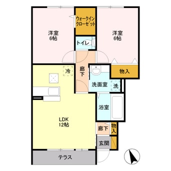 間取図 ヴェルドミール