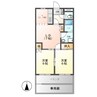 サウス・フォレストＡ 2LDKの間取り