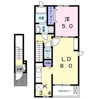 間取図 フォルシュＡ